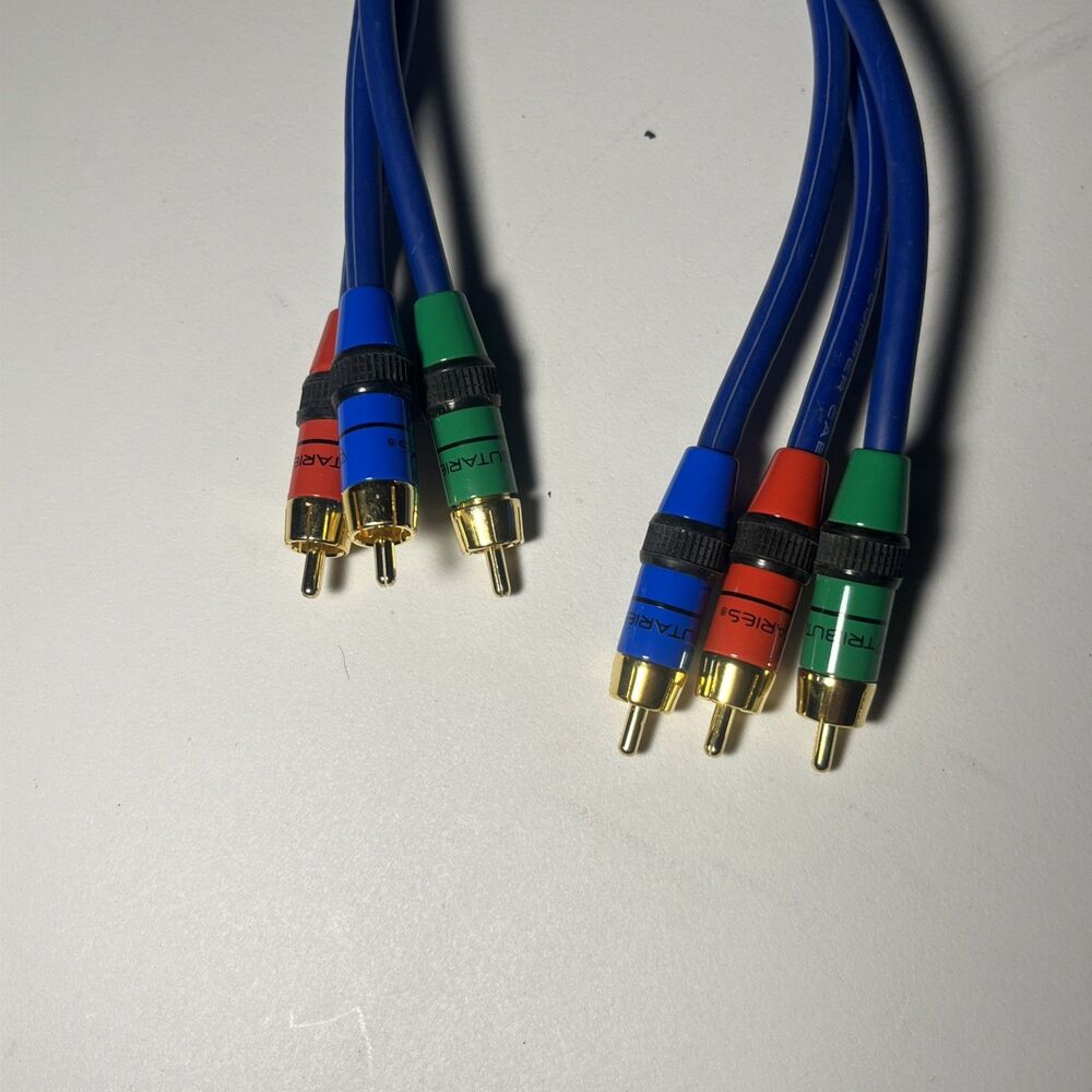 TRIBUTARIES SETS DELTA COMPONENT VIDEO OFHC COPPPER CABLES, 6 FT